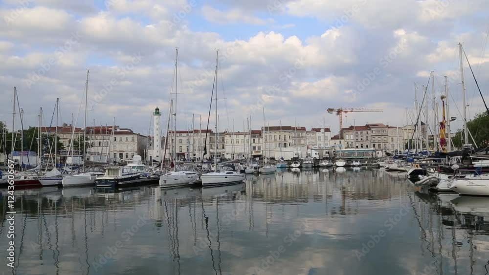 La Rochele France city Harbor La Rochele France city Harbor