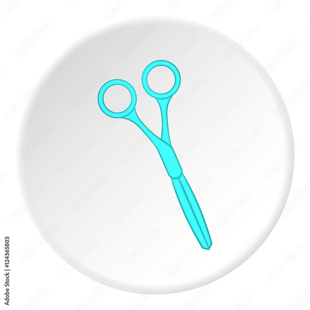 Scissors icon. Cartoon illustration of scissors vector icon for web Scissors icon. Cartoon illustration of scissors vector icon for web