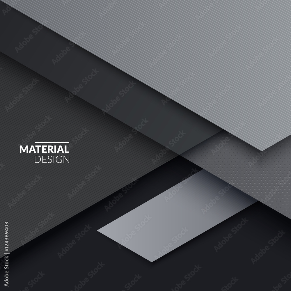 Material design background. Geometric shapes overlap. Eps10 vector illustration. Material design background. Geometric shapes overlap. Eps10 vector illustration.