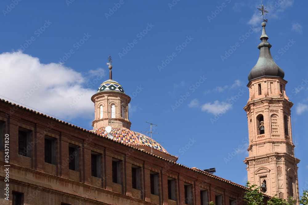 Bell tower of San Juan el Real, Calatayud, Zaragoza province,Spain