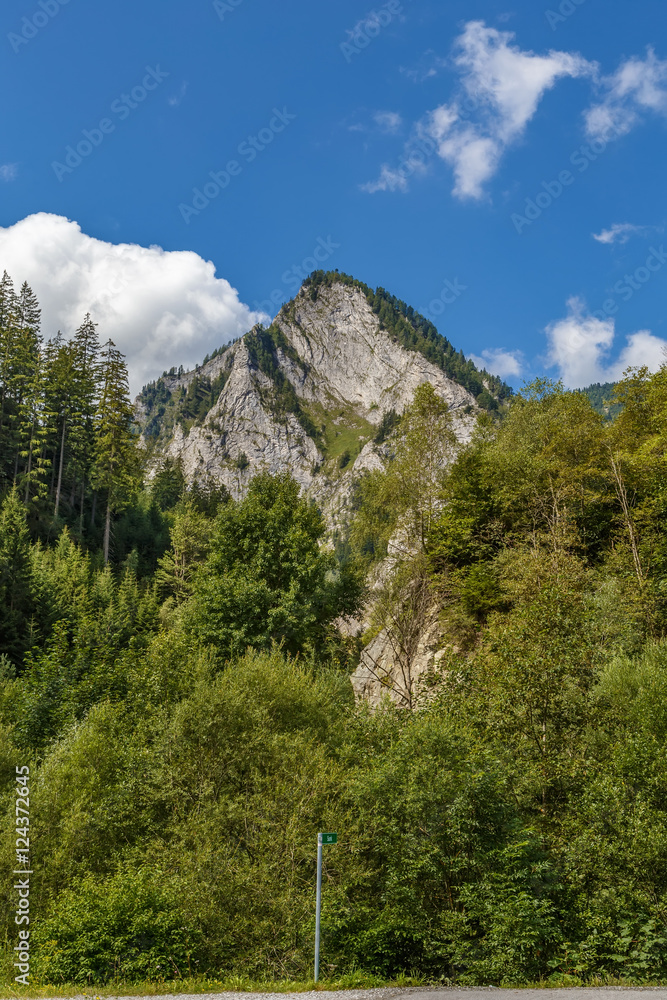 Obraz premium Mountain in Alps, Austria