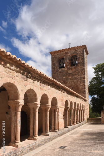 Romanesque church of San Salvador de Carabias, Siguenza,Guadalajara province, Spain