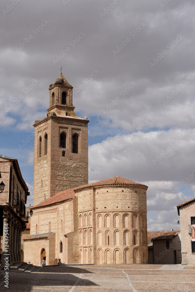 Santa Maria la Mayor church, Arevalo, Avila province,Spain