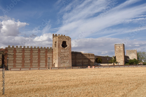 фотографія Walls of Madrigal de las Altas Torres, Avila province, Spain