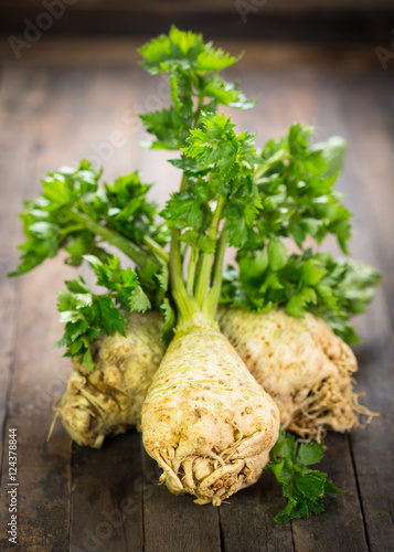 Fresh organic celery