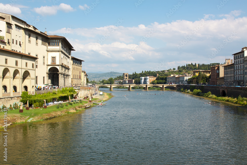 Fototapeta premium Widok na miasteczko