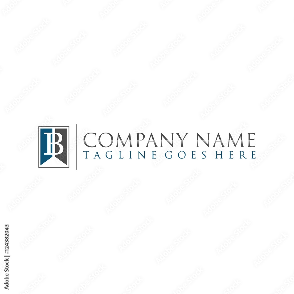 letter B business banking logo letter B business banking logo