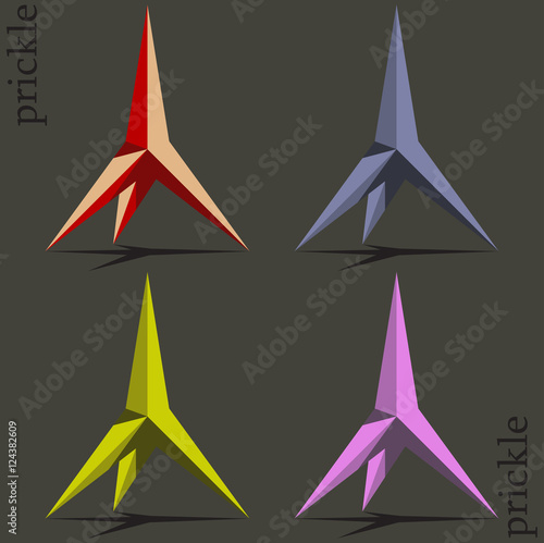 graphic image of a prickle