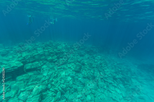 Underwater from Bermuda Island