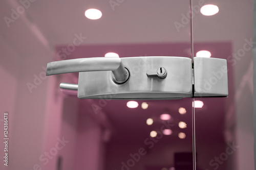 glass office door