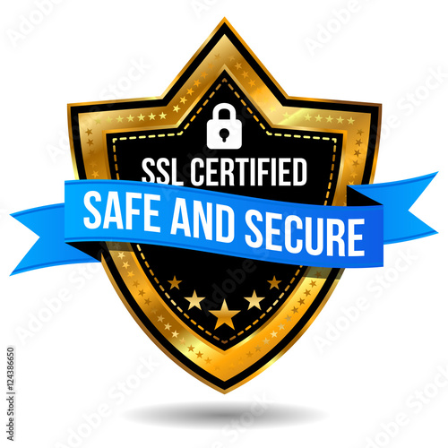 SSL Certified Label - Safe and Secure