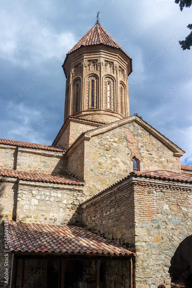 Fototapeta premium Ikalto orthodox monastery complex and Academy in Kakheti Georgia