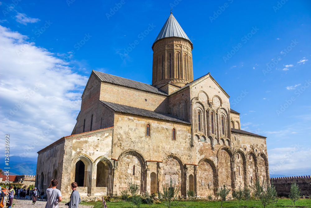Panorama view of Alaverdi Monastery - Georgian Eastern Orthodox