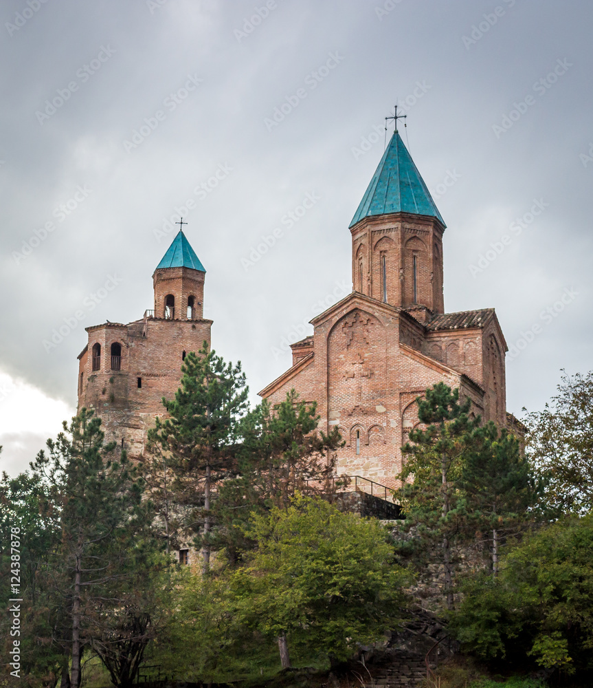 Gremi citadel and Church of the Archangels in Kakheti Georgia