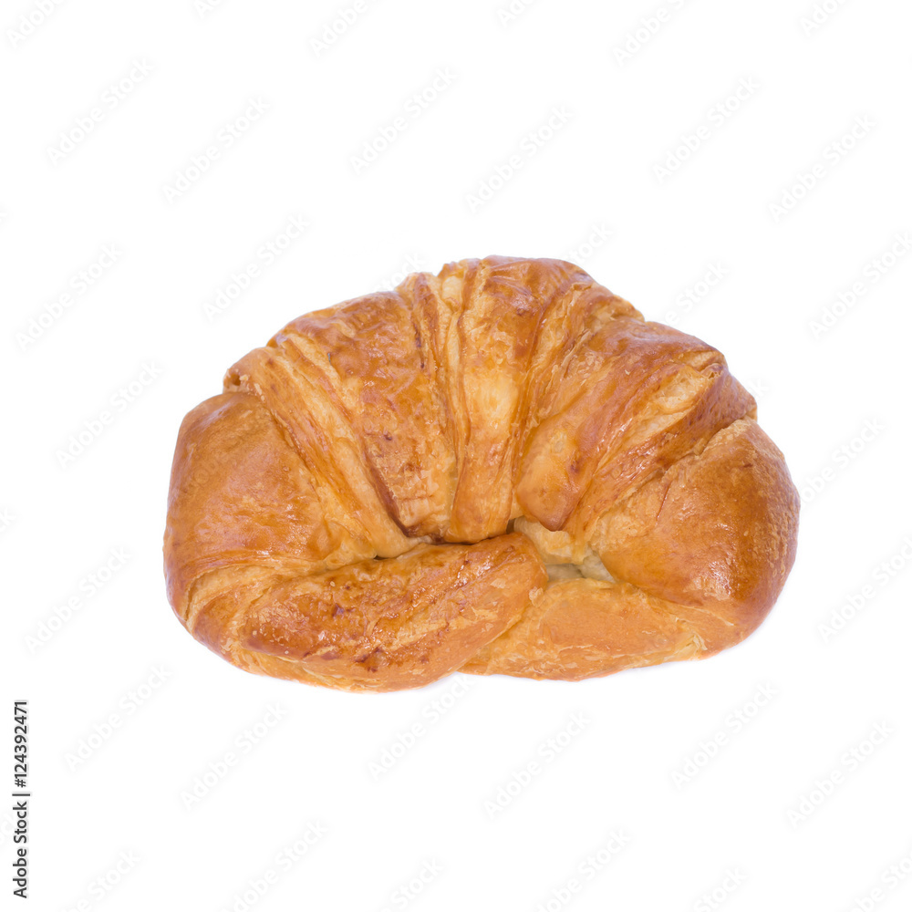 croissant isolated isolated on white croissant isolated isolated on white