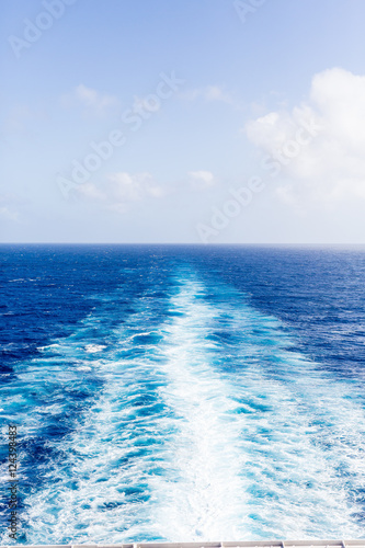 Ships Wake at Sea Vertical © dbvirago