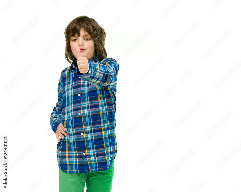 Model in studio isolated on white background medium shot Model in studio isolated on white background medium shot