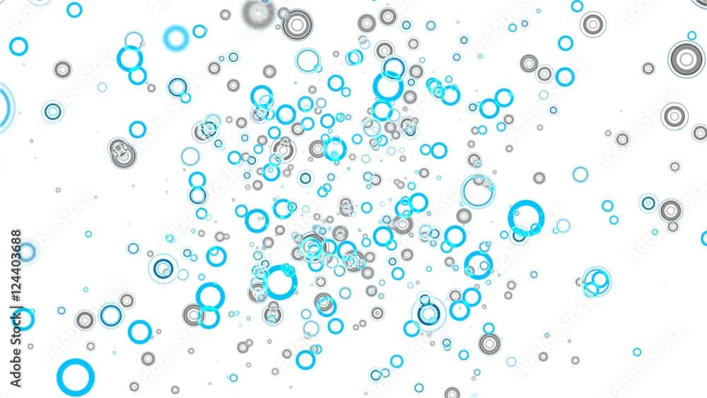random circles abstract motion background random circles abstract motion background