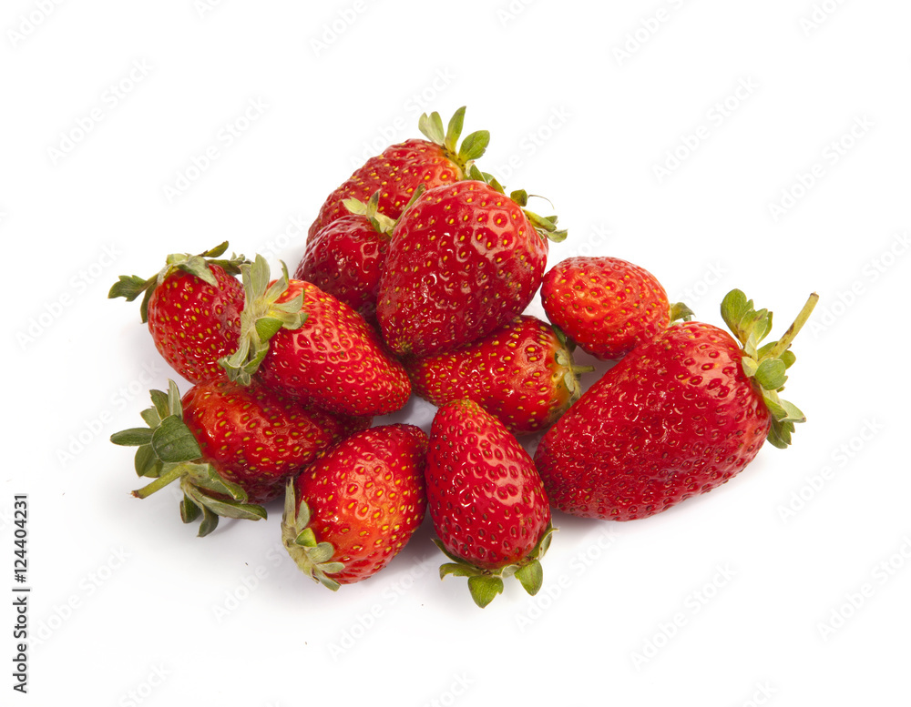 Group of strawberries Group of strawberries