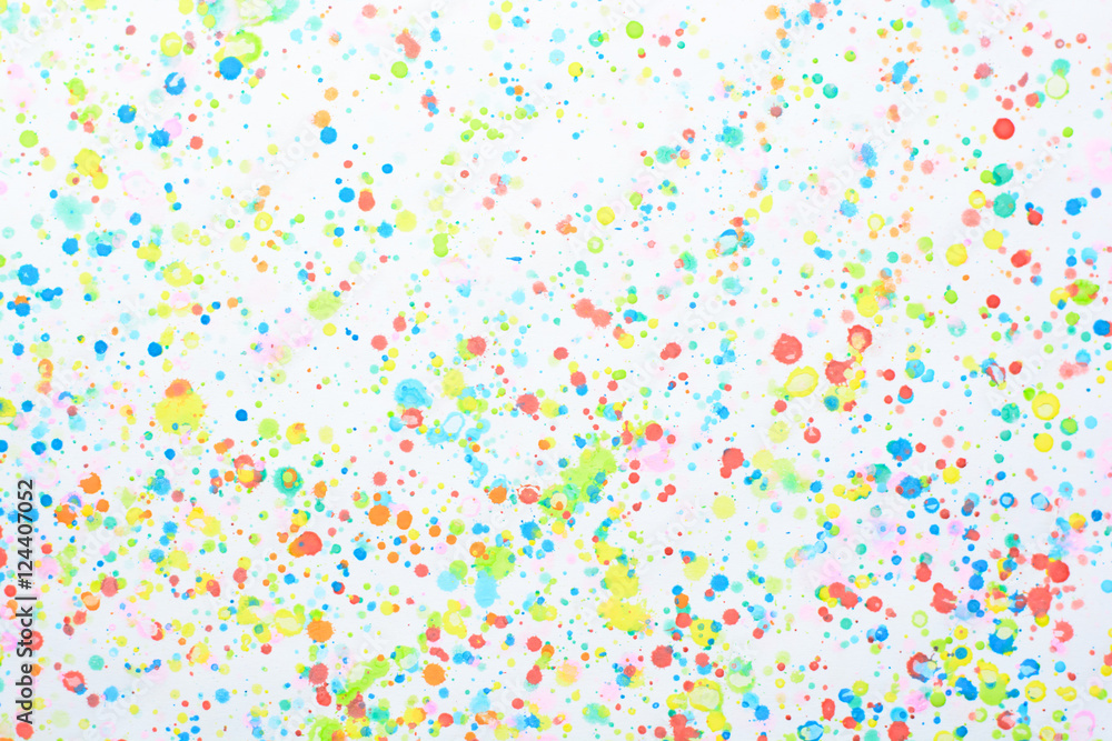 colorful splashes on a white background colorful splashes on a white background