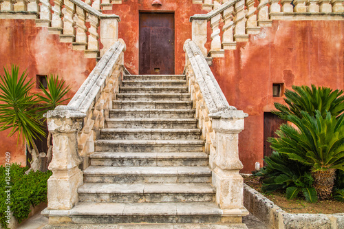 steps of ancient marble stairs © Vivida Photo PC