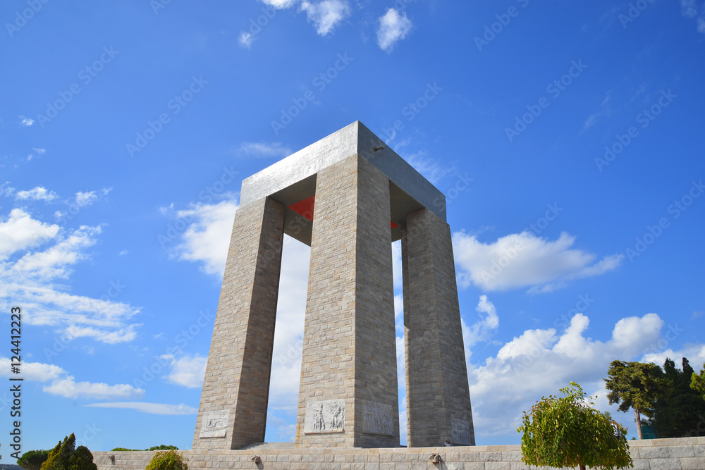 Naklejka premium Çanakkale Şehitler Anıtı