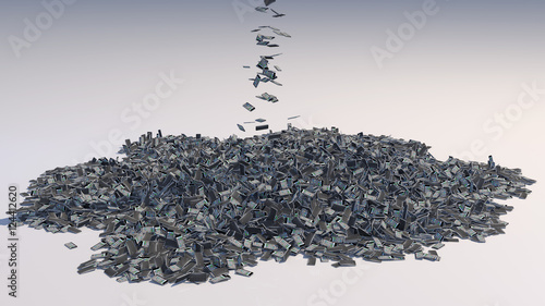 phone garbage dropping