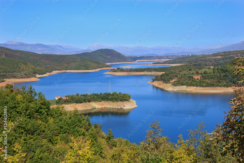 Valley of Drim river in Macedonia