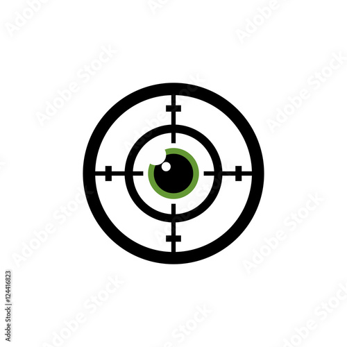 Circle Sniper Eye Precise Target Strategy Management