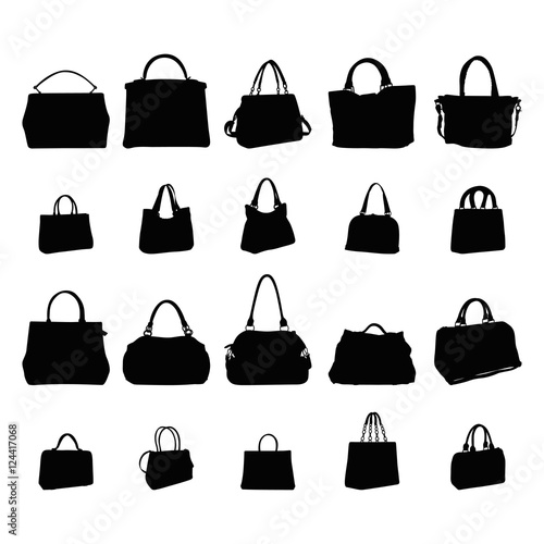 Luxury Hand Bag Handbag for Girl Woman - Silhouette