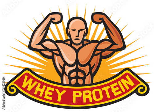whey protein label