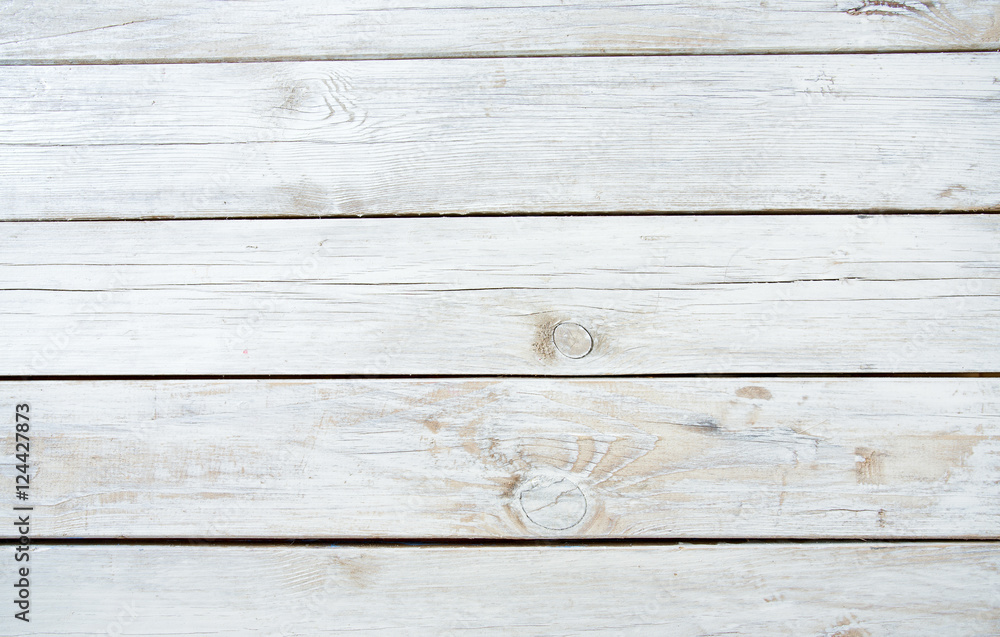 Naklejka premium white wood texture background