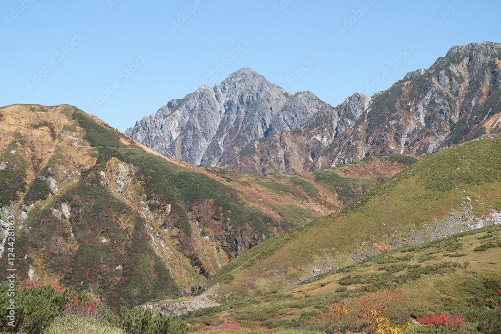 Fototapeta premium 天神平から剱岳