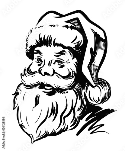 Portrait Santa Claus