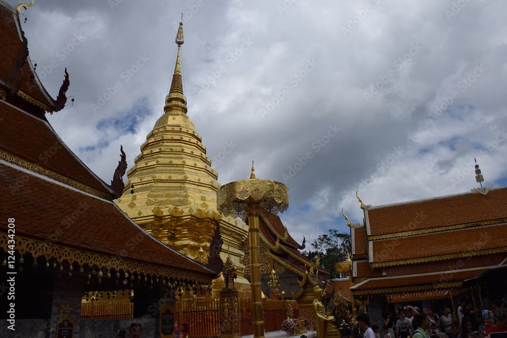 Fototapeta premium Two Suthep, Chiang Mai