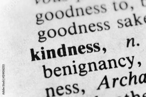 Картината върху платно Kindness