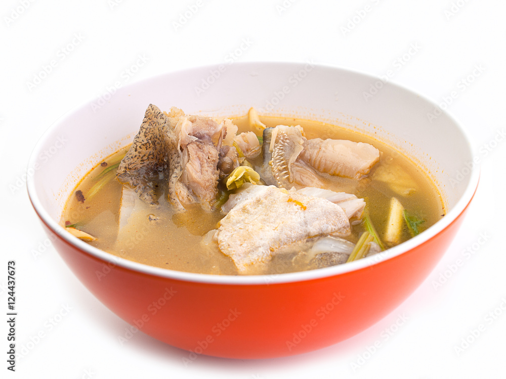 Spicy Fish soup ,hot soup