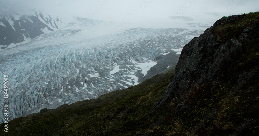 Alaskan glacier Alaskan glacier
