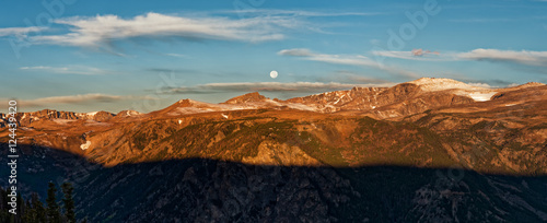 Moon Over Beartooth Pass