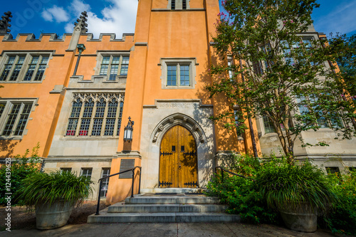 Fototapeta Naklejka Na Ścianę i Meble -  The exterior of Trinity Episcopal Cathedral, in Columbia, South