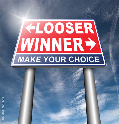 Foto winner or looser