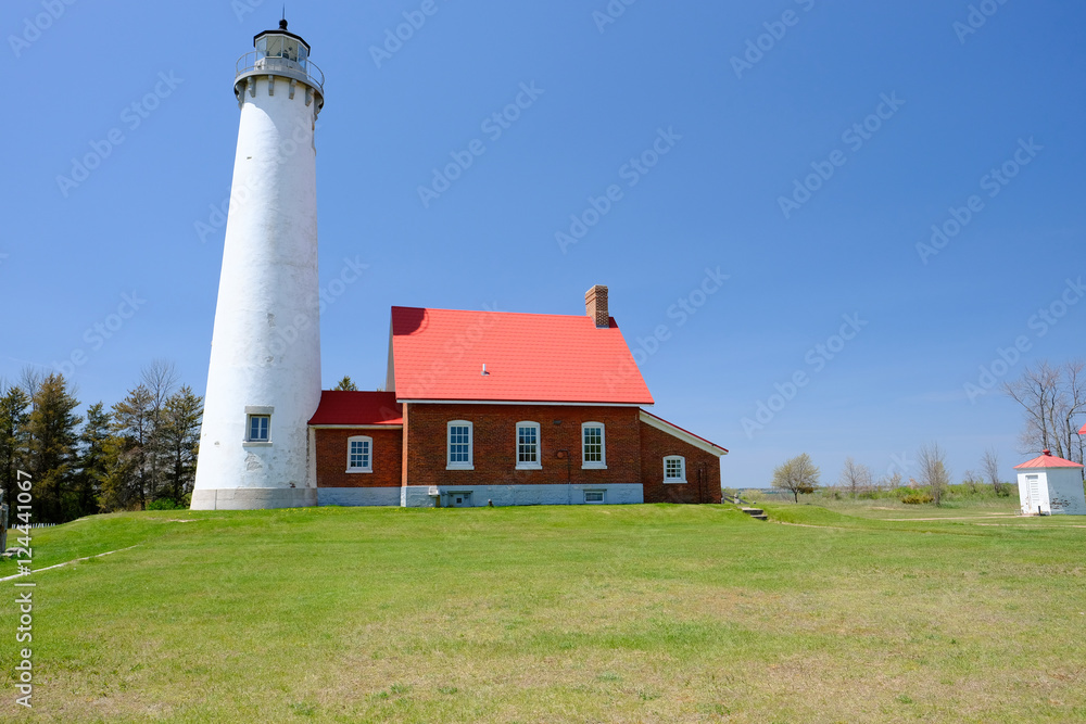 Tawas Point Lighthouse, built in 1876 Tawas Point Lighthouse, built in 1876