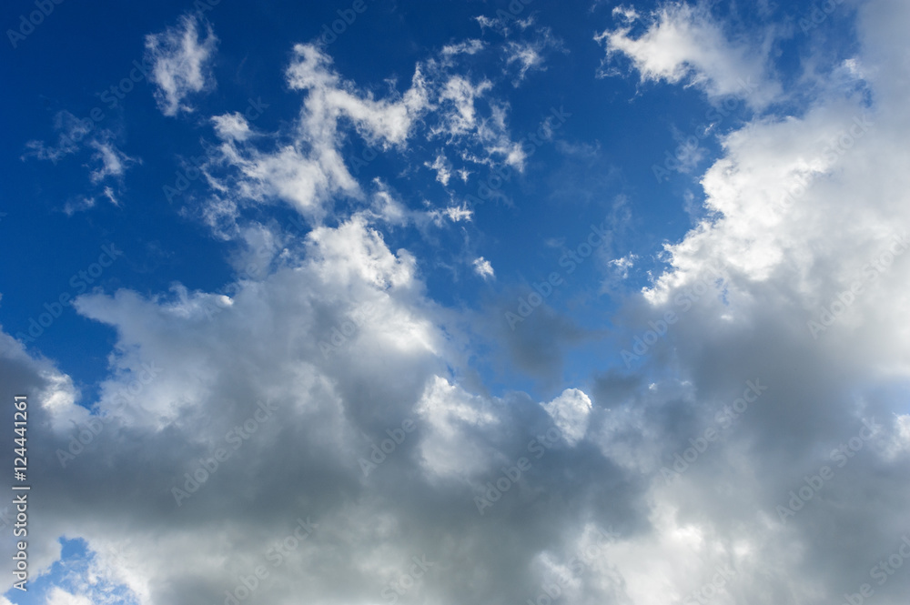 Fototapeta premium Clouds on the blue sky