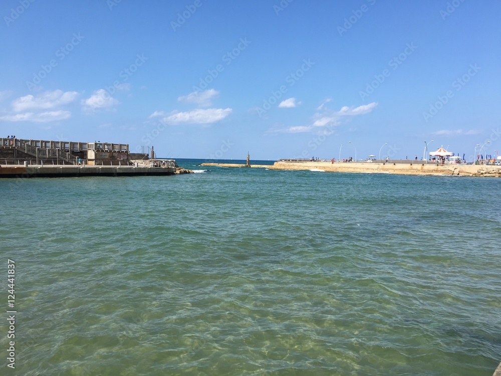 the tel aviv sea port