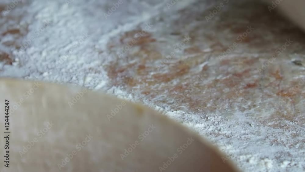 Woman Kneads Homemade Daugh Woman Kneads Homemade Daugh