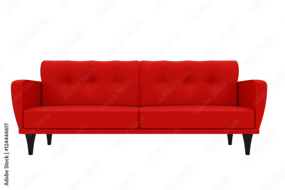 Red sofa Red sofa