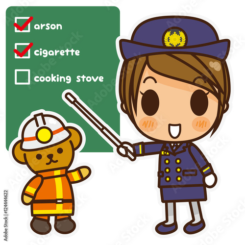 オンナノコ 消防署員 説明