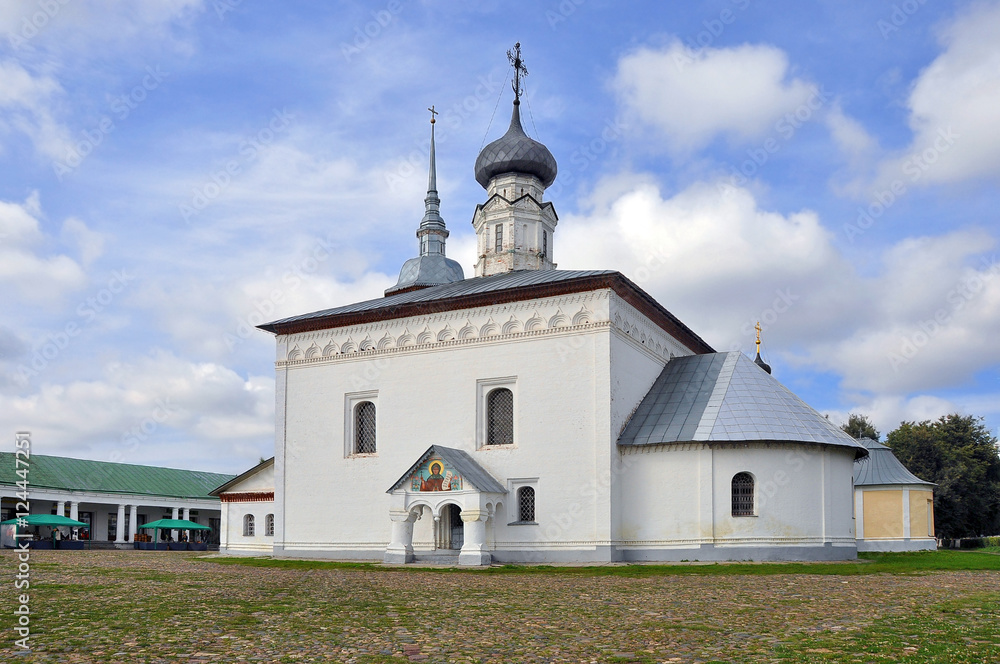 Suzdal. Kazan Church in shopping malls