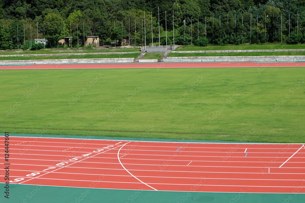 Obraz premium 陸上競技場