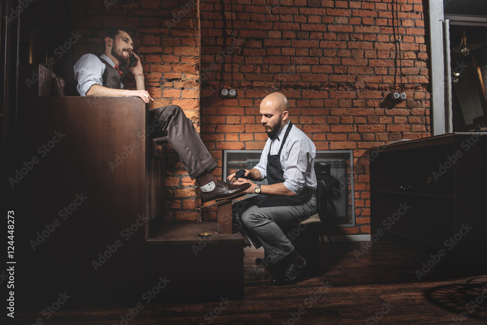 man sitting in a big stand station man sitting in a big stand station